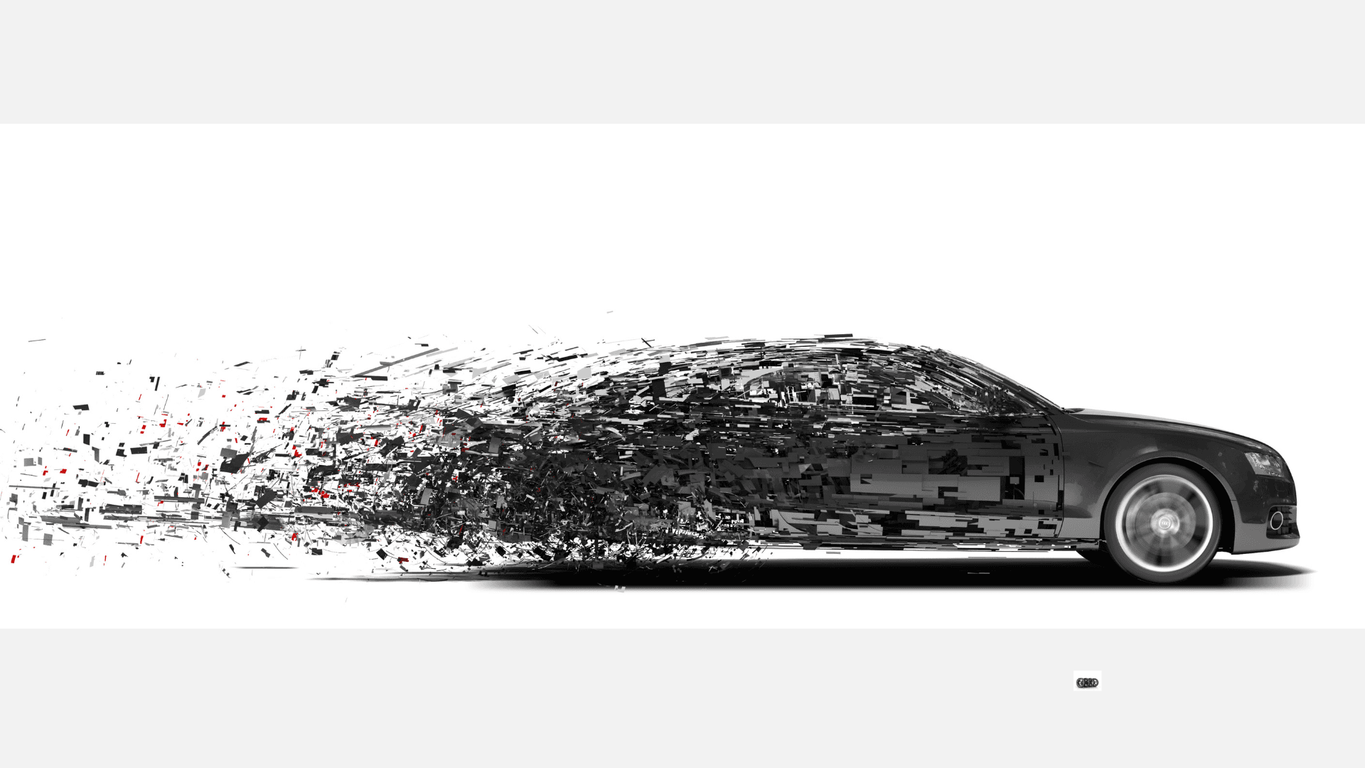 Modern vehicle representing advanced driver assistance technology